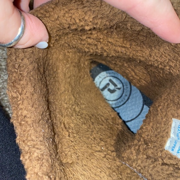 Propet brown leather Sherpa-lined shock-absorbing all-weather boots (7.5) EUC! - Picture 6 of 14